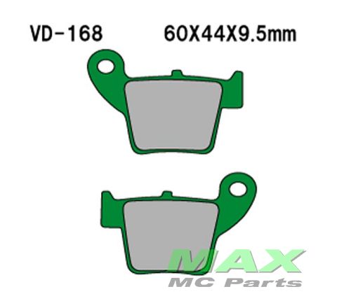 VESRAH Bremseklodser VD168