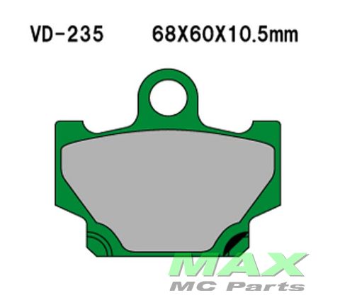 VESRAH Bremseklodser VD235