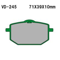 VESRAH Bremseklodser VD245