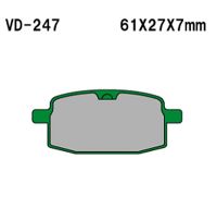 VESRAH Bremseklodser VD247