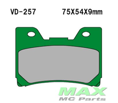 VESRAH Bremseklodser VD257