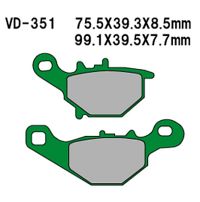 VESRAH Bremseklodser VD351