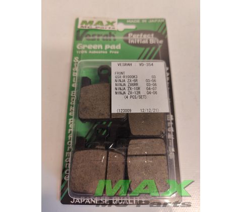 VESRAH Bremseklodser VD354JL