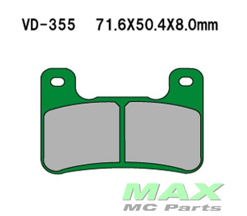 VESRAH Bremseklodser VD355