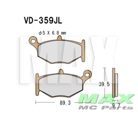 VESRAH Bremseklodser VD359JL