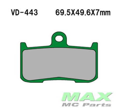 VESRAH Bremseklodser VD443