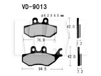 VESRAH Bremseklodser VD9013