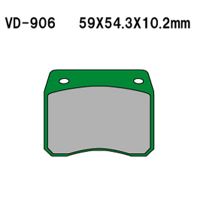 VESRAH Bremseklodser VD906