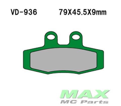 VESRAH Bremseklodser VD936