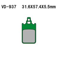 VESRAH Bremseklodser VD937