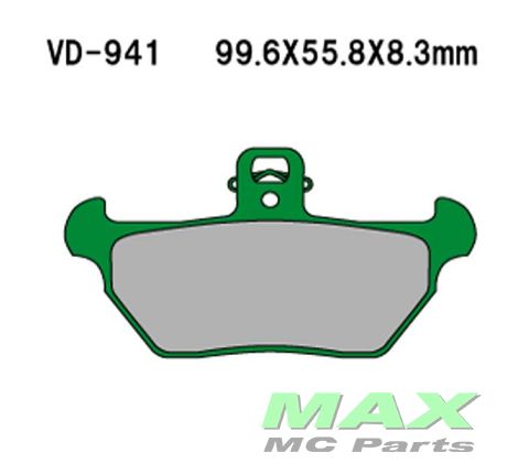 VESRAH Bremseklodser VD941