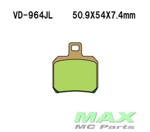 VESRAH Bremseklodser VD964SJL