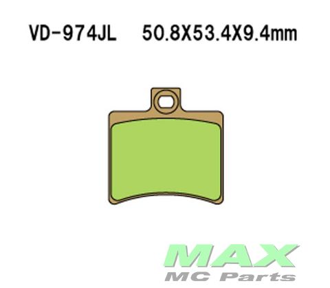 VESRAH Bremseklodser VD974SJL
