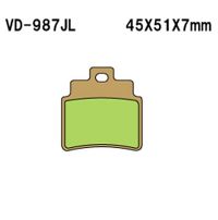 VESRAH Bremseklodser VD987SJL