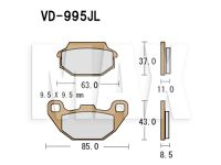 VESRAH Bremseklodser VD995JL
