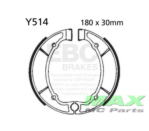EBC Brake shoe set Y514 XS-MODELS