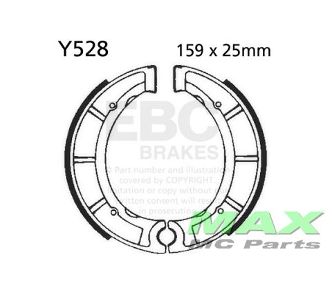 EBC Brake shoe set Y528